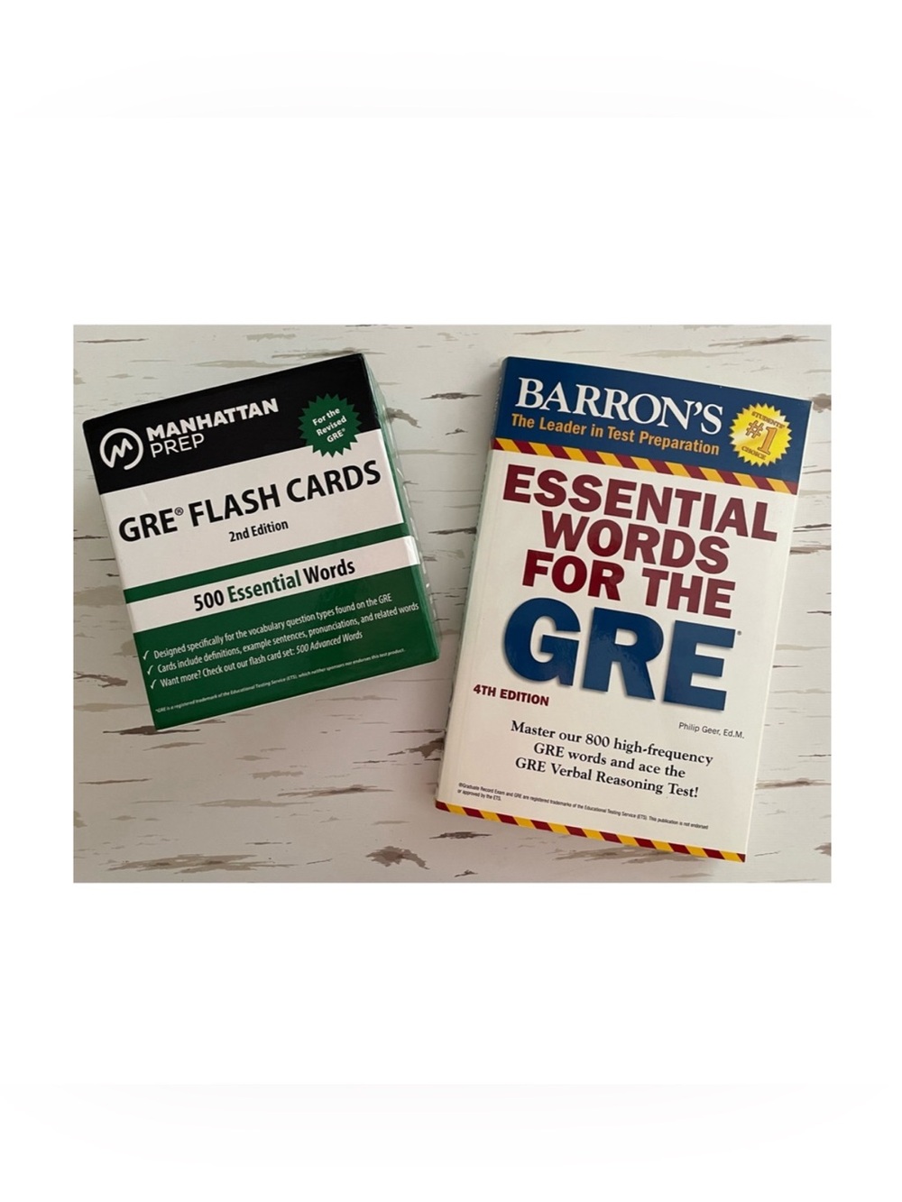 GRE Flash Cards & Essential Words Test Prep